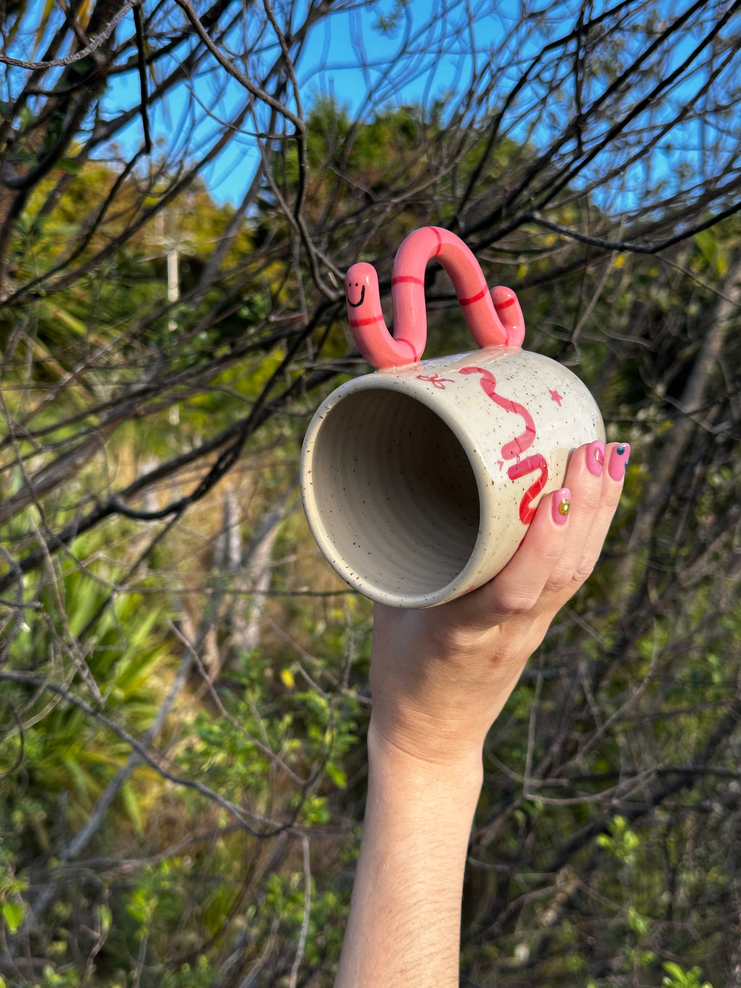 Worm Mug - 'Worms in Love'