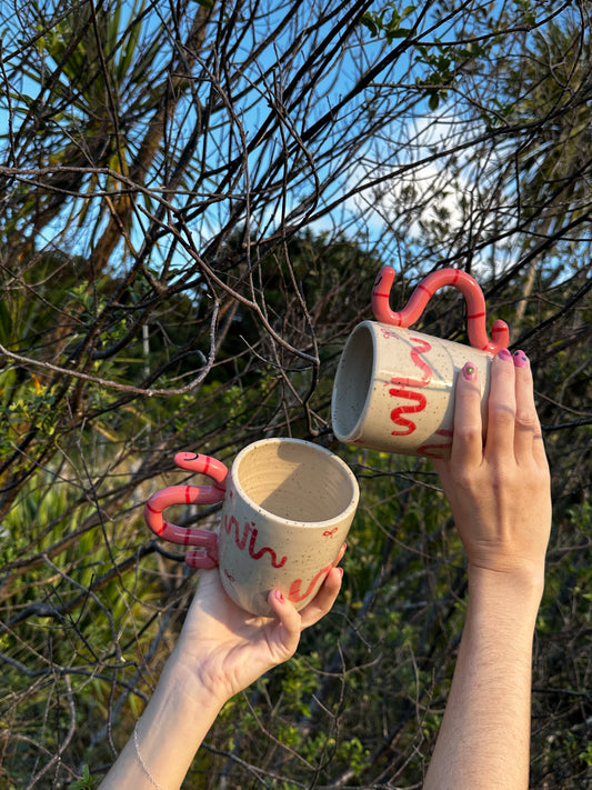 Worm Mug - 'Worms in Love'