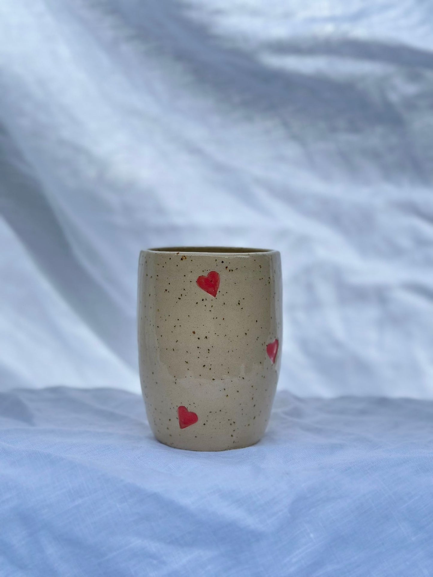 Heart Imprint Tumbler