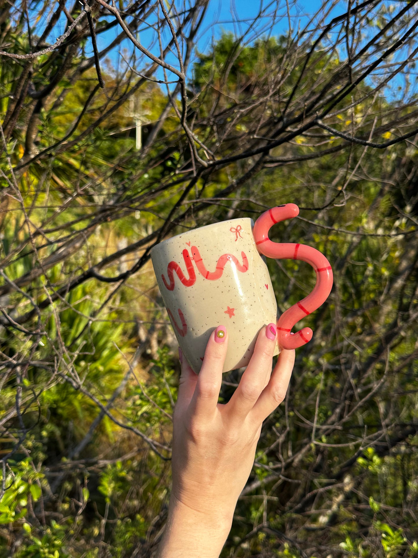 Worm Mug - 'Worms in Love'