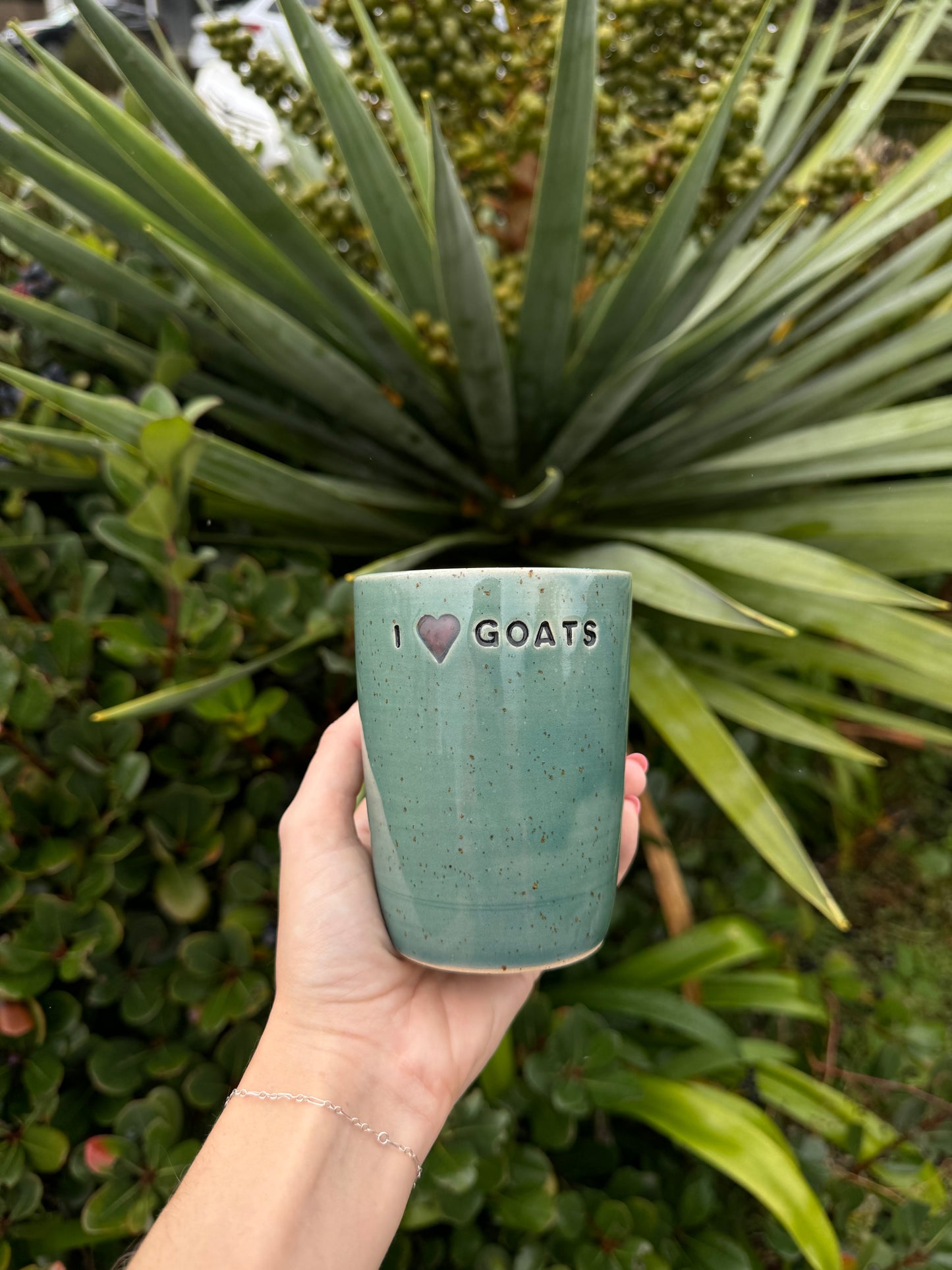 “I heart Goats” Tumbler