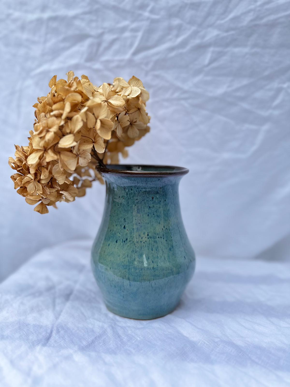 Ocean Blue Vase