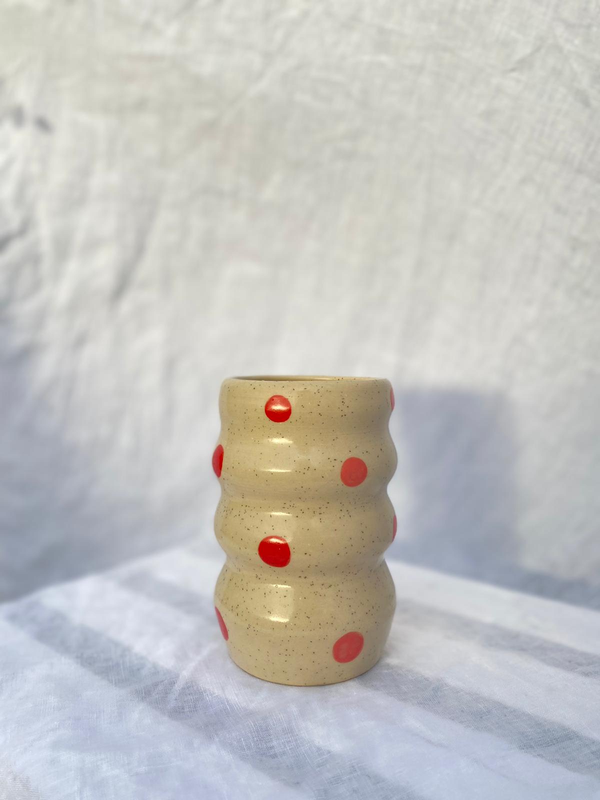 Polka Dot Vase