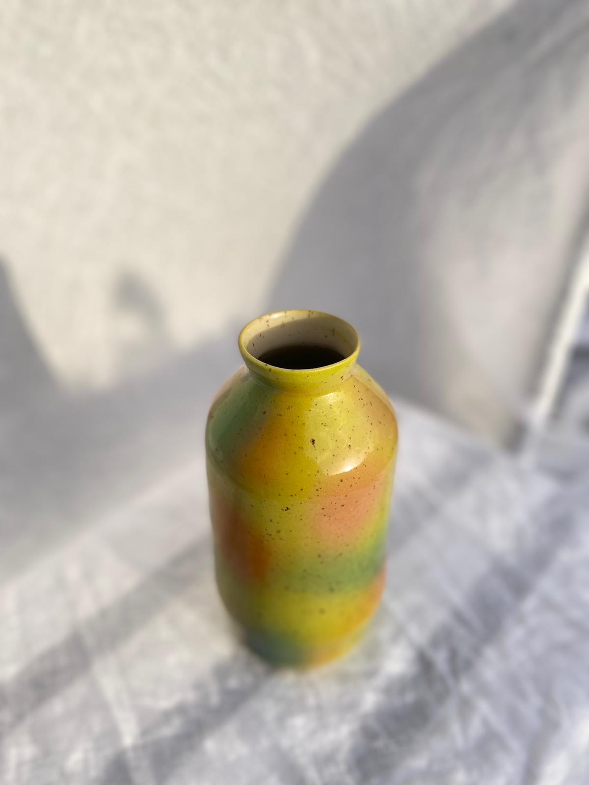 Multi colour Vase