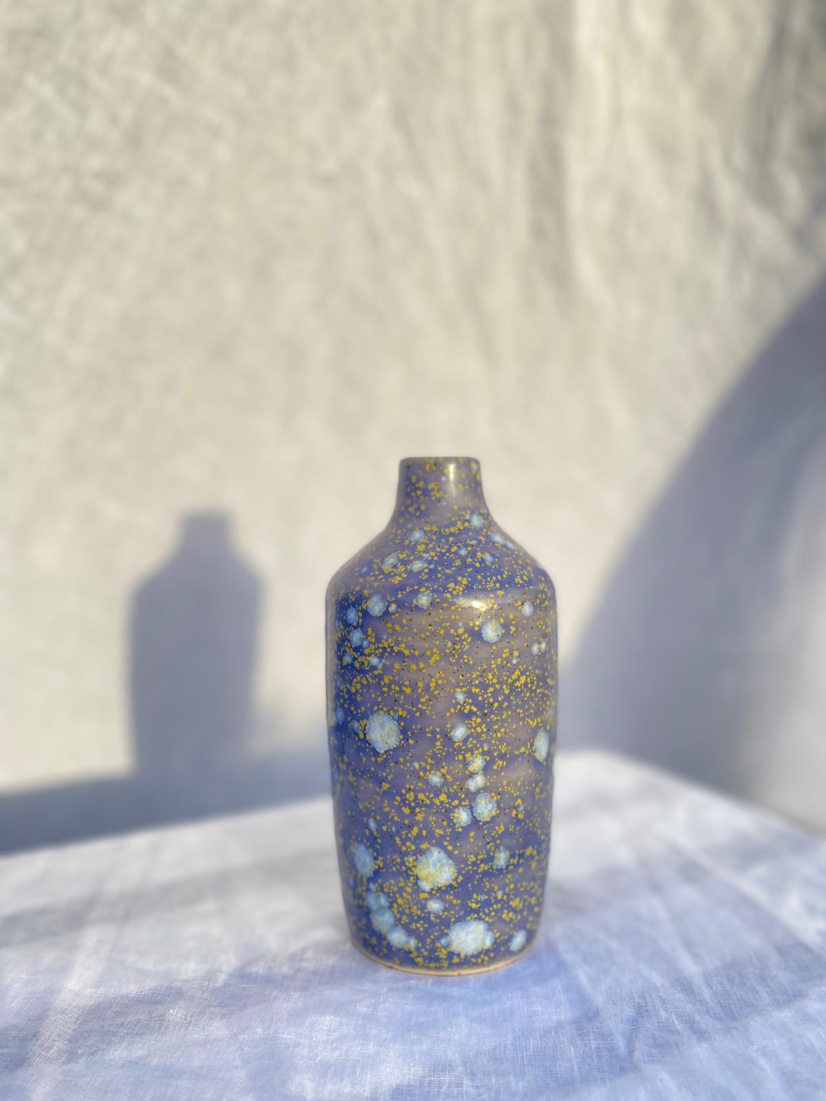 Hydrangea Glaze Vase