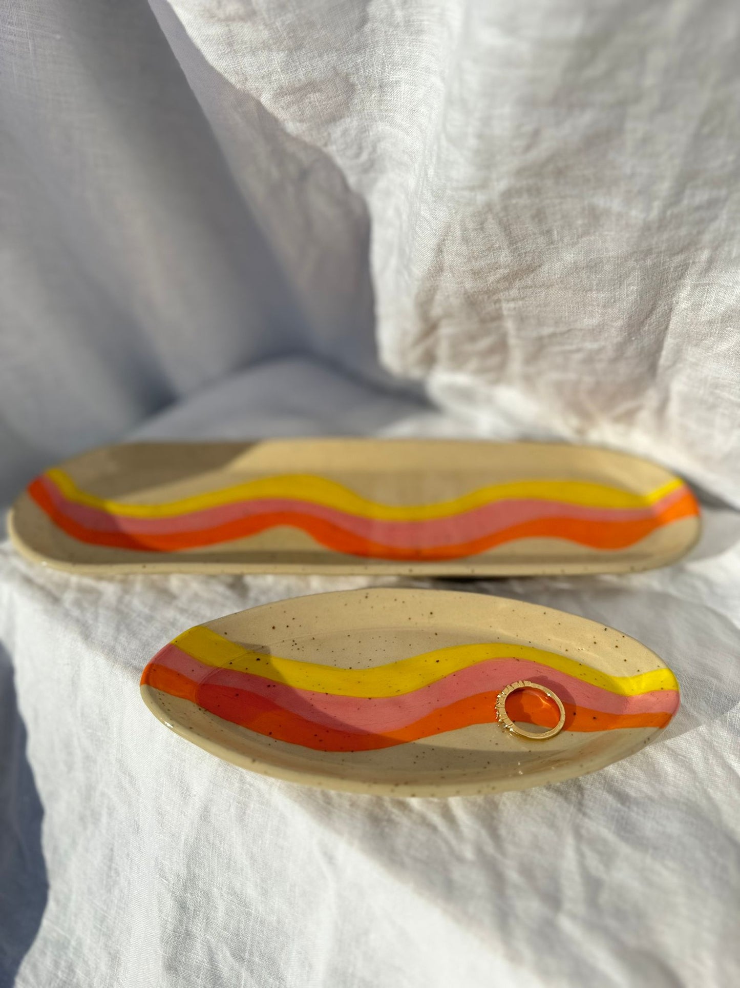 Retro Swirl Dishes