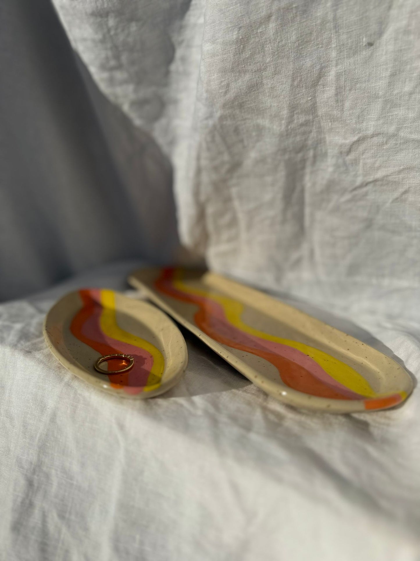 Retro Swirl Dishes