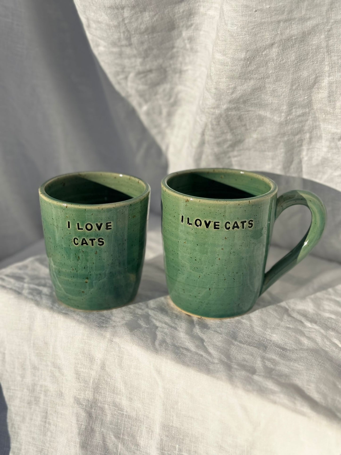 'I Love Cats' Tumbler