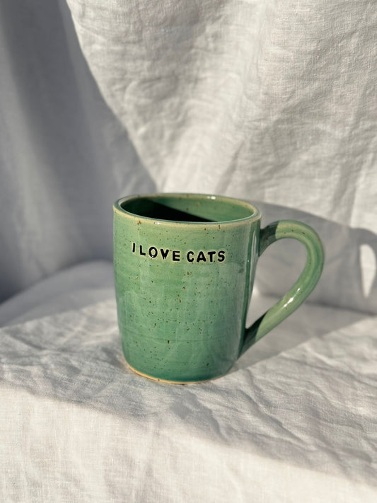 'I Love Cats' Mug