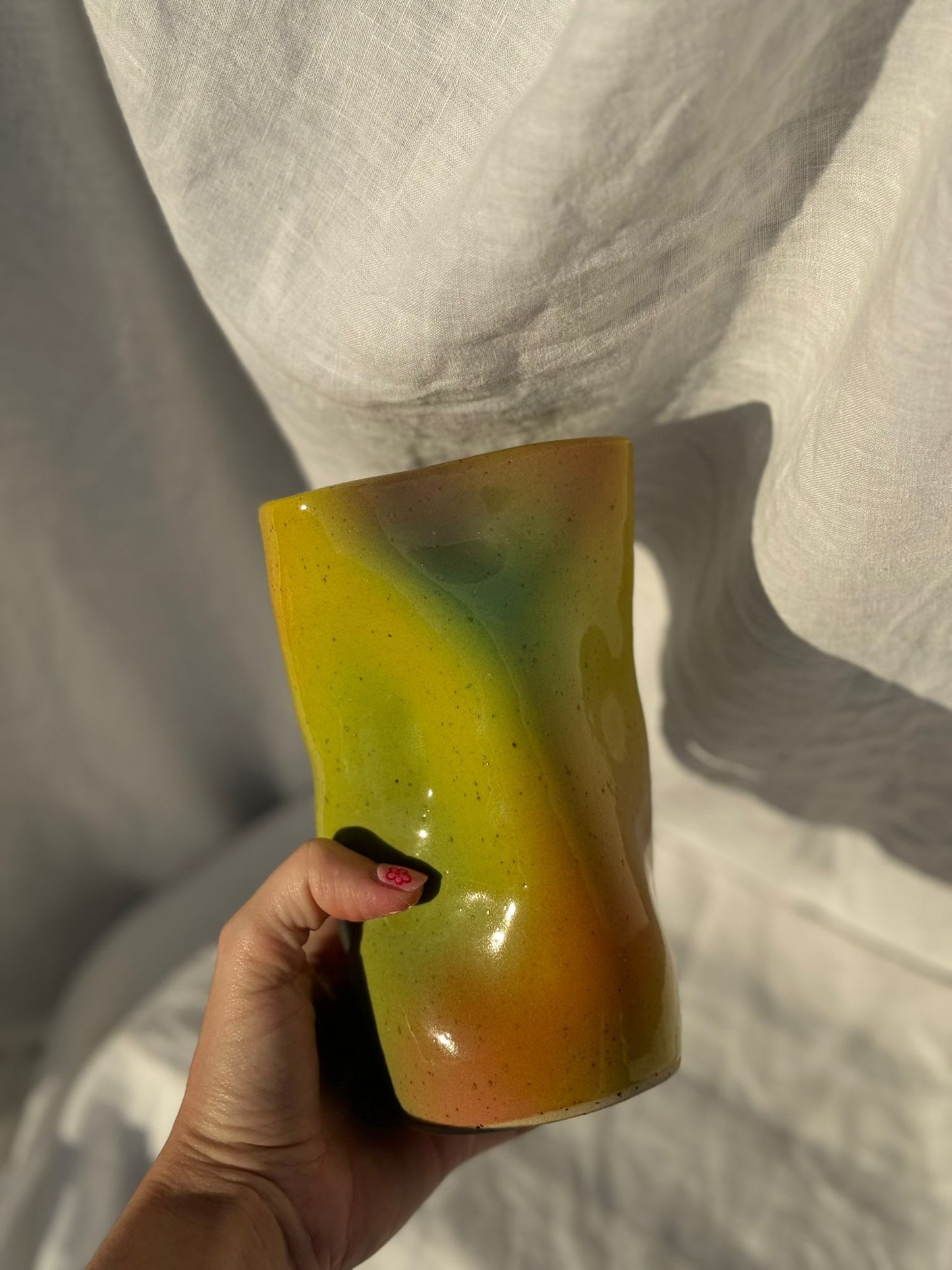 Sherbert Squish Vase