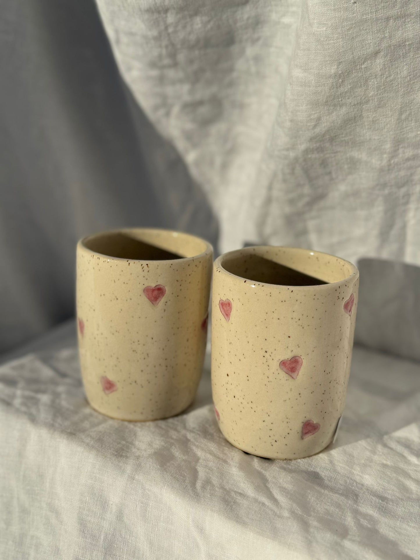 Heart Imprint Tumbler