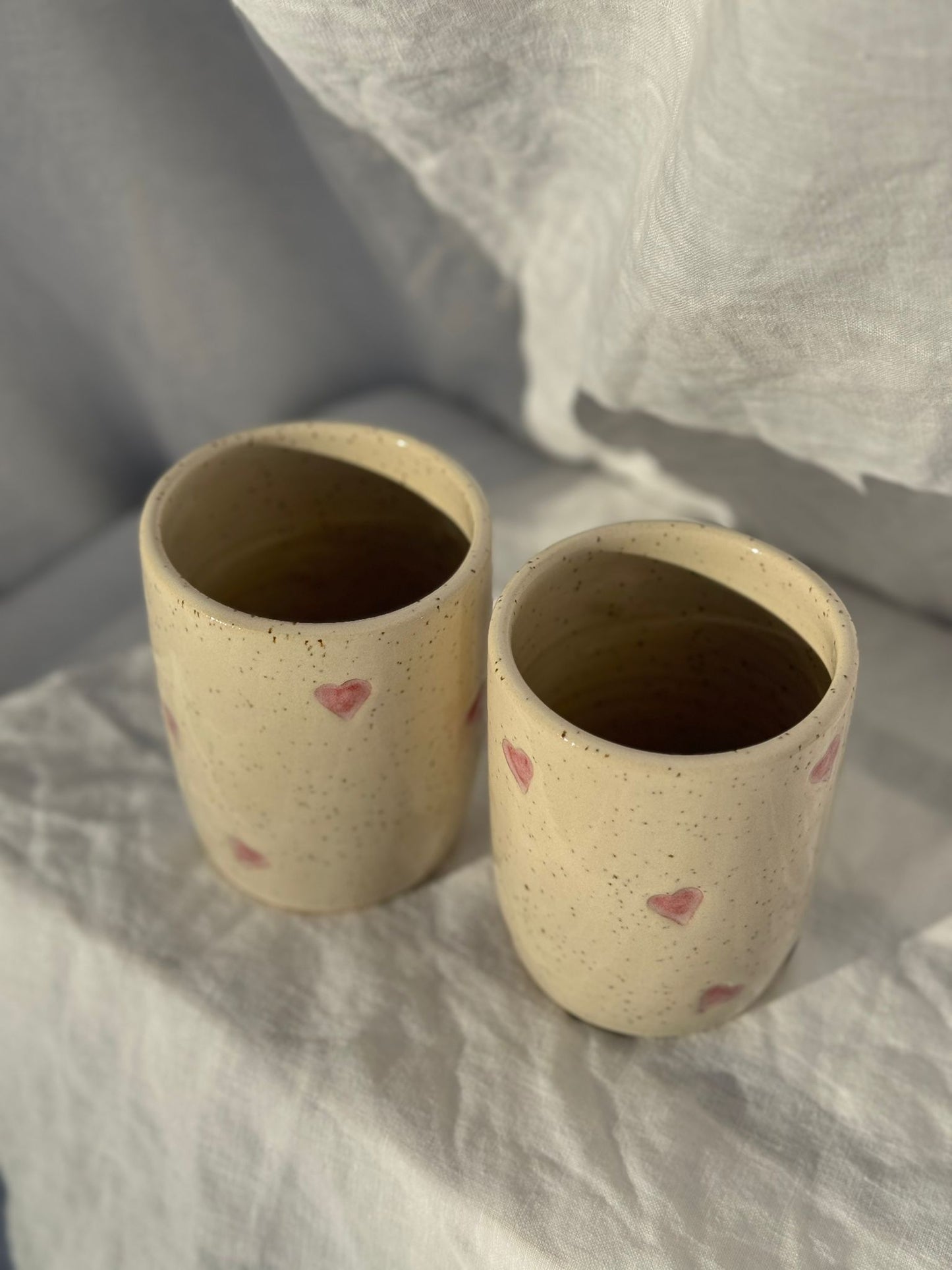 Heart Imprint Tumbler