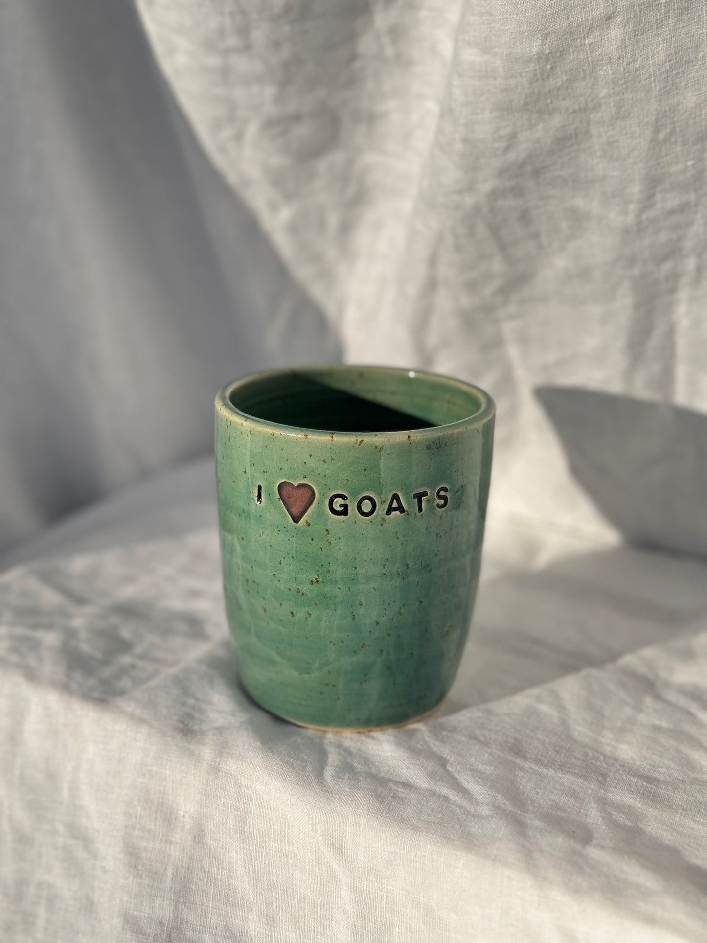 “I heart Goats” Tumbler