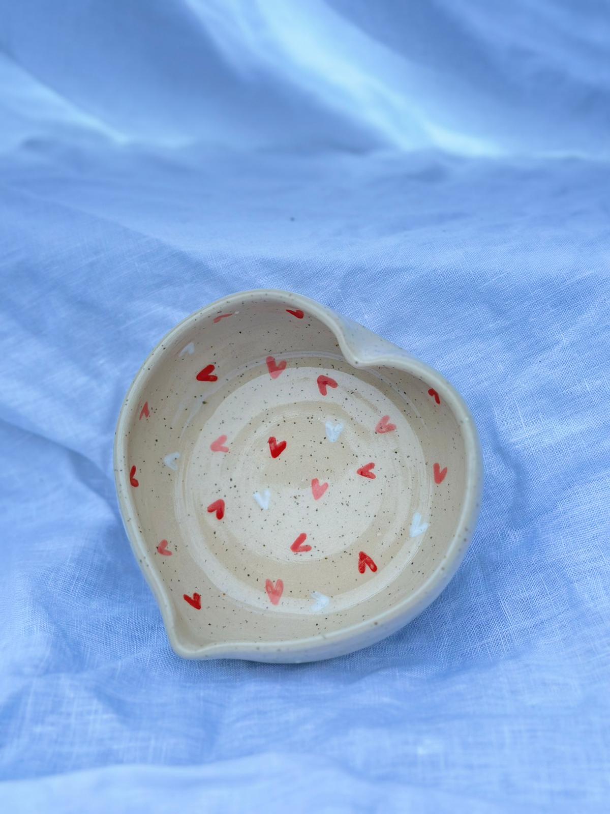 Heart Bowl - Painted