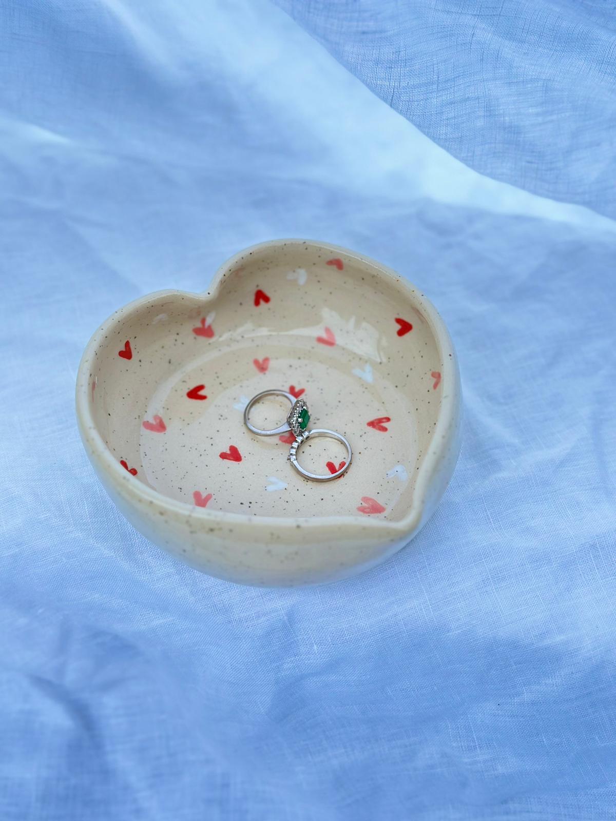 Heart Bowl - Painted