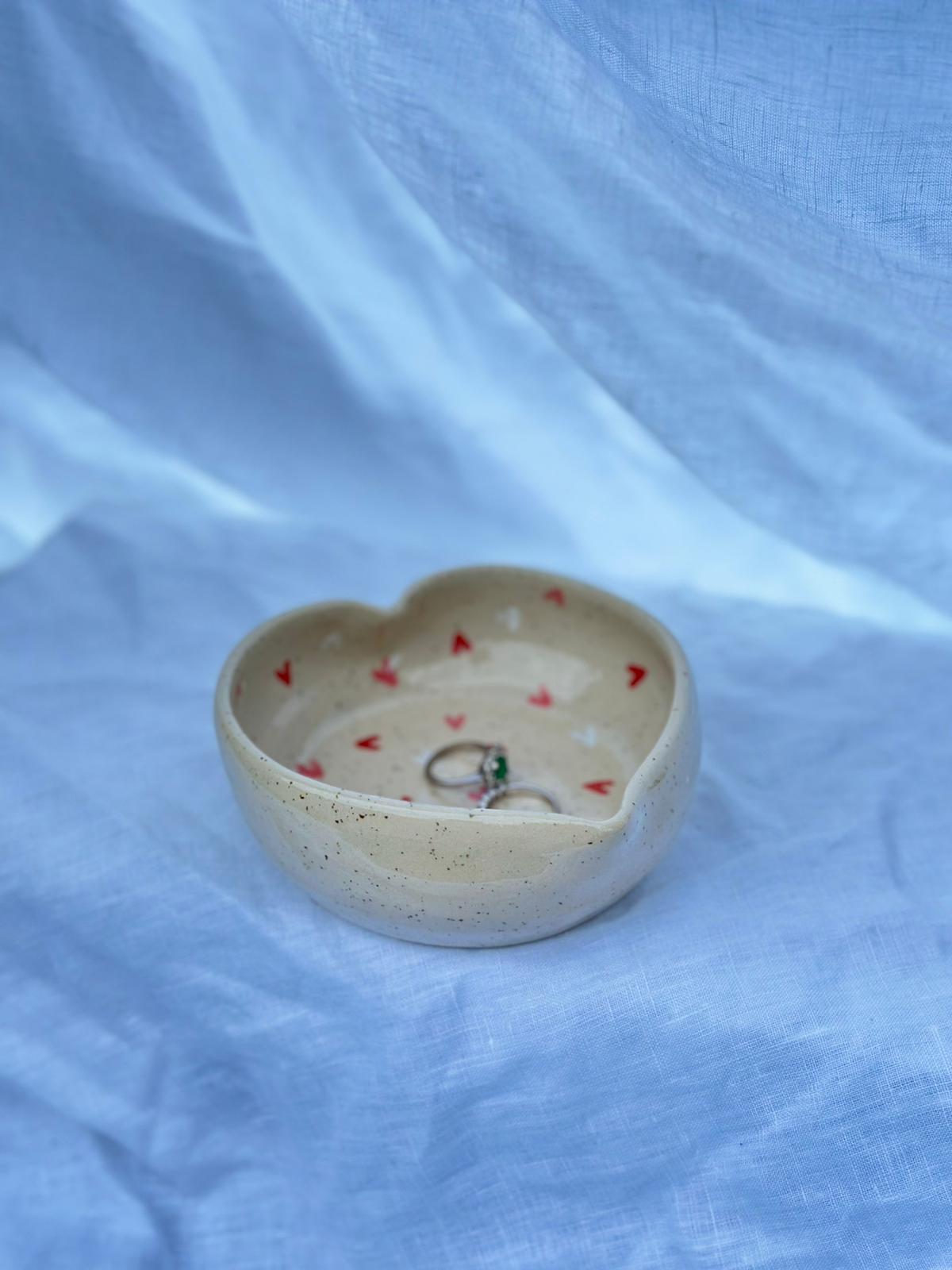 Heart Bowl - Painted